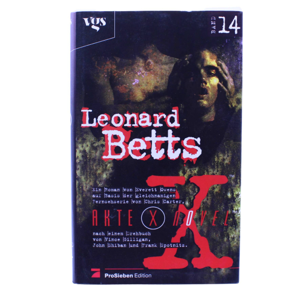 Akte X Stories Roman Nr. 14 Leonard Betts (1999) | hoppla-stuff.de